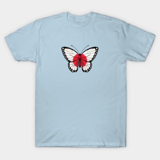 Japanese Flag Butterfly T-Shirt